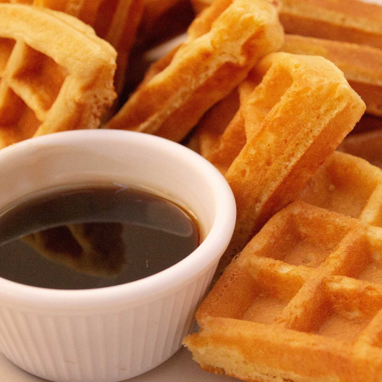 Waffle con Maple