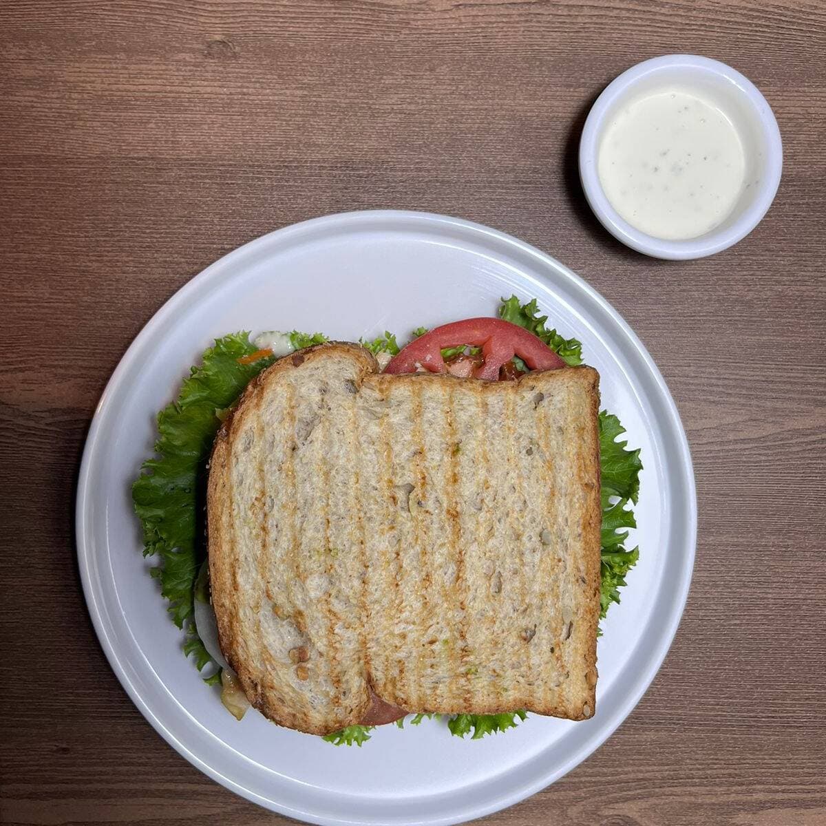 sandwich jamon y queso
