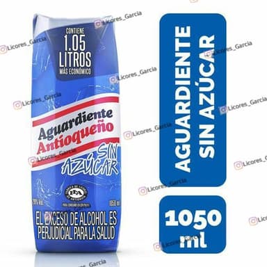 Tetra Aguardiente Antioqueño Sin Azúcar 1050m