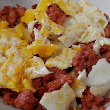 Huevo con Chorizo