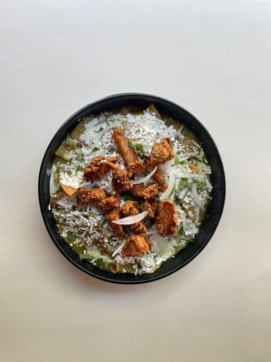 CHILACOS con Tender de Pollo