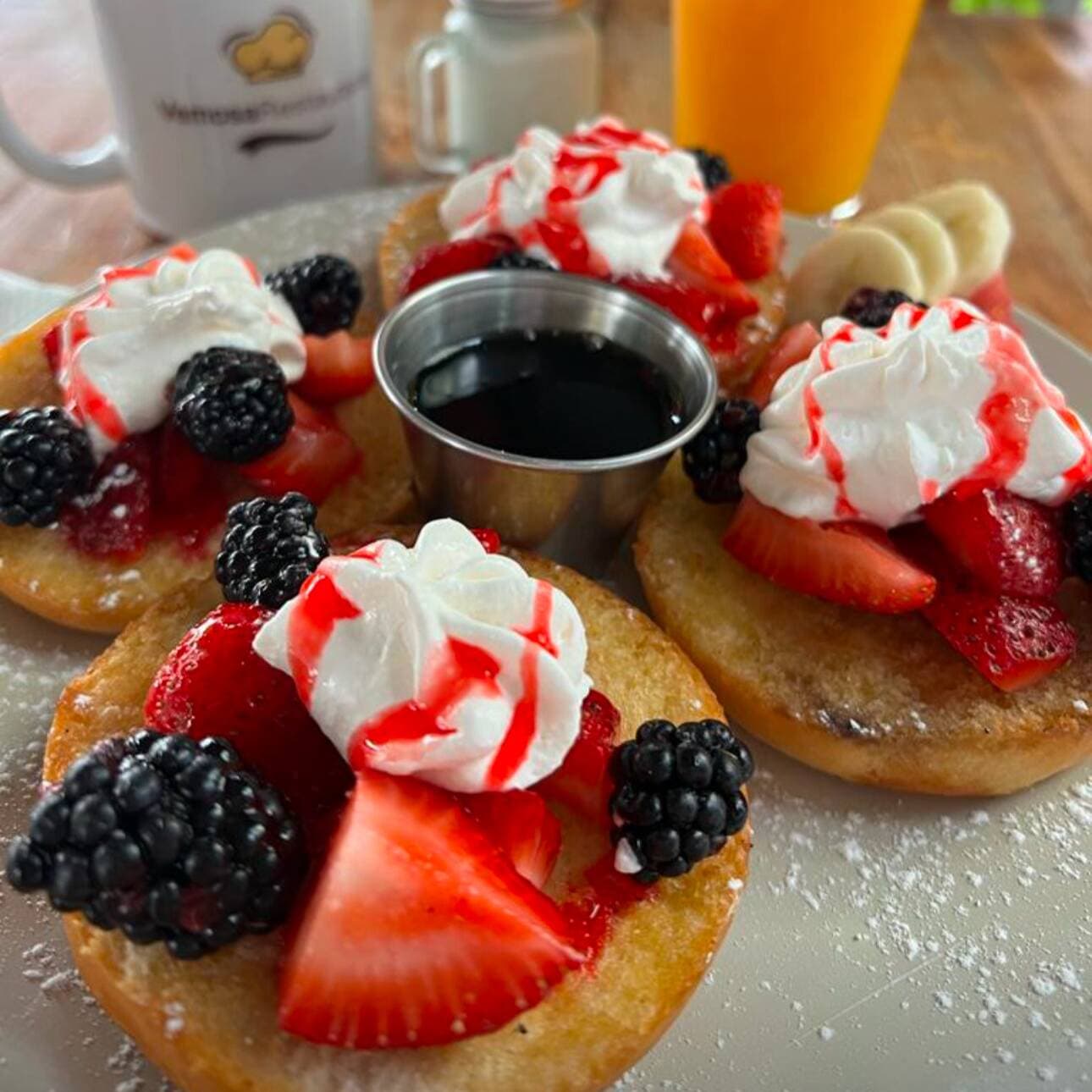 Bísquet con Frutos Rojos