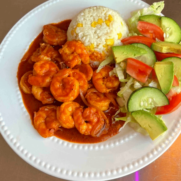 Camarones a la diabla