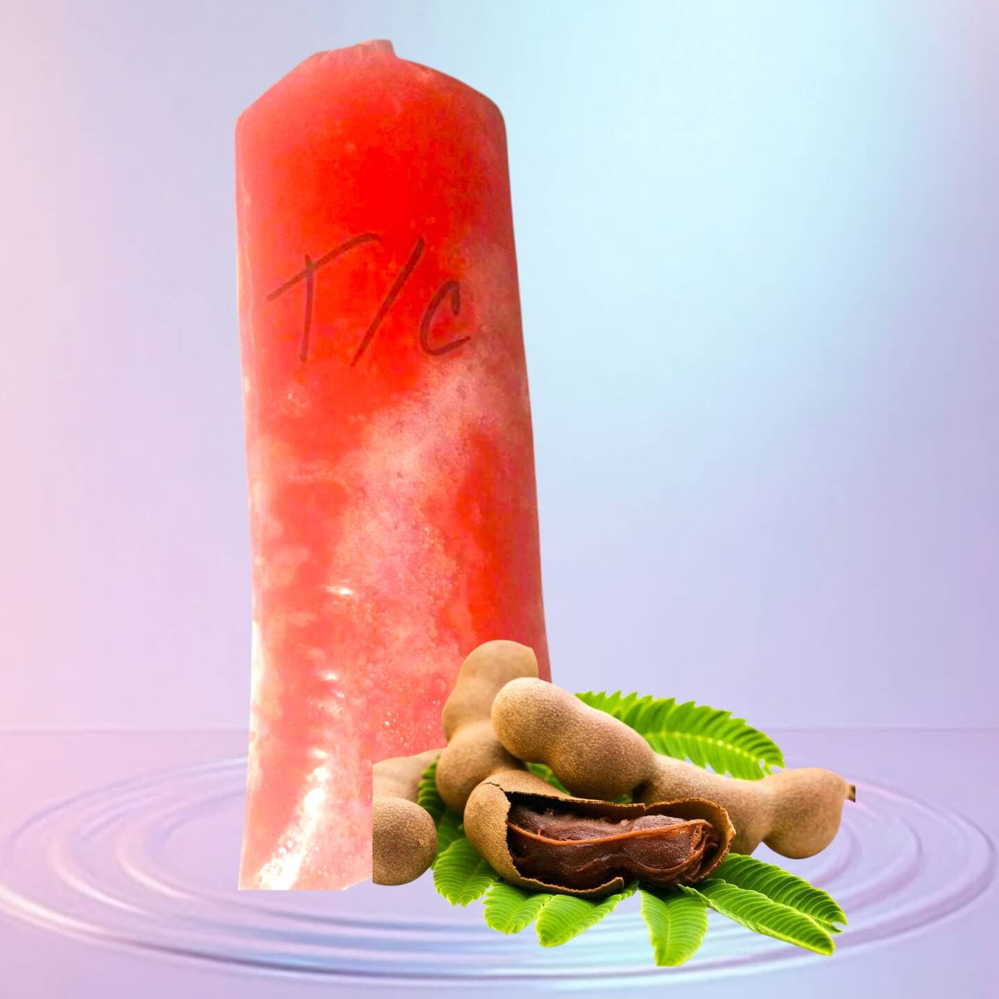 HELADO DE TAMARINDO CON CHAMOY