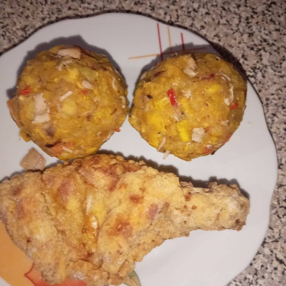 tacacho con pollo broaster