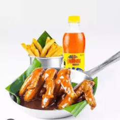 Alitas Chipotle X8 más Gaseosa 250 Ml.