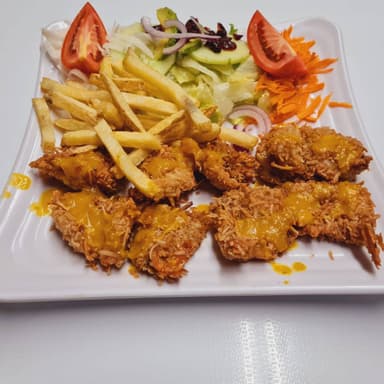Camarones al Coco
