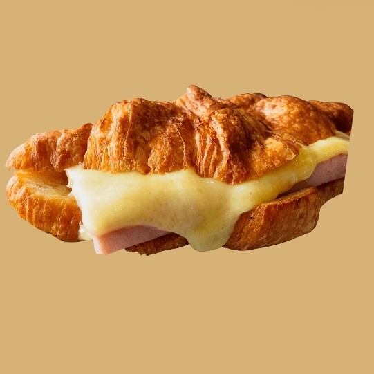Croissant de Jamon y Queso