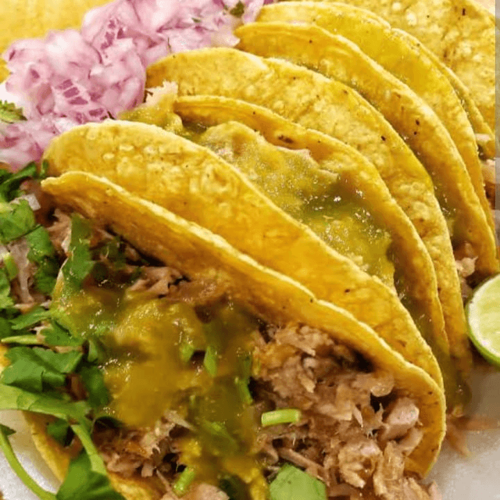Taco de carnitas grande