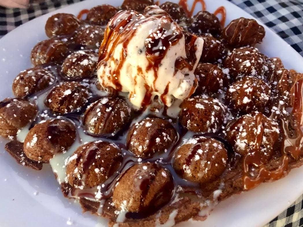 Choco Bubble Waffle