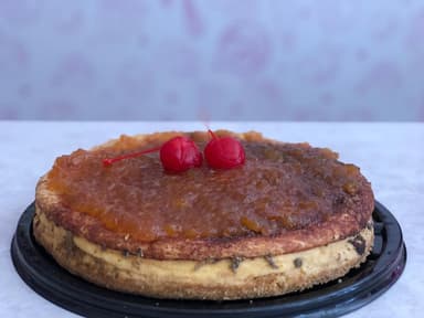 Pay de Queso con Manzana