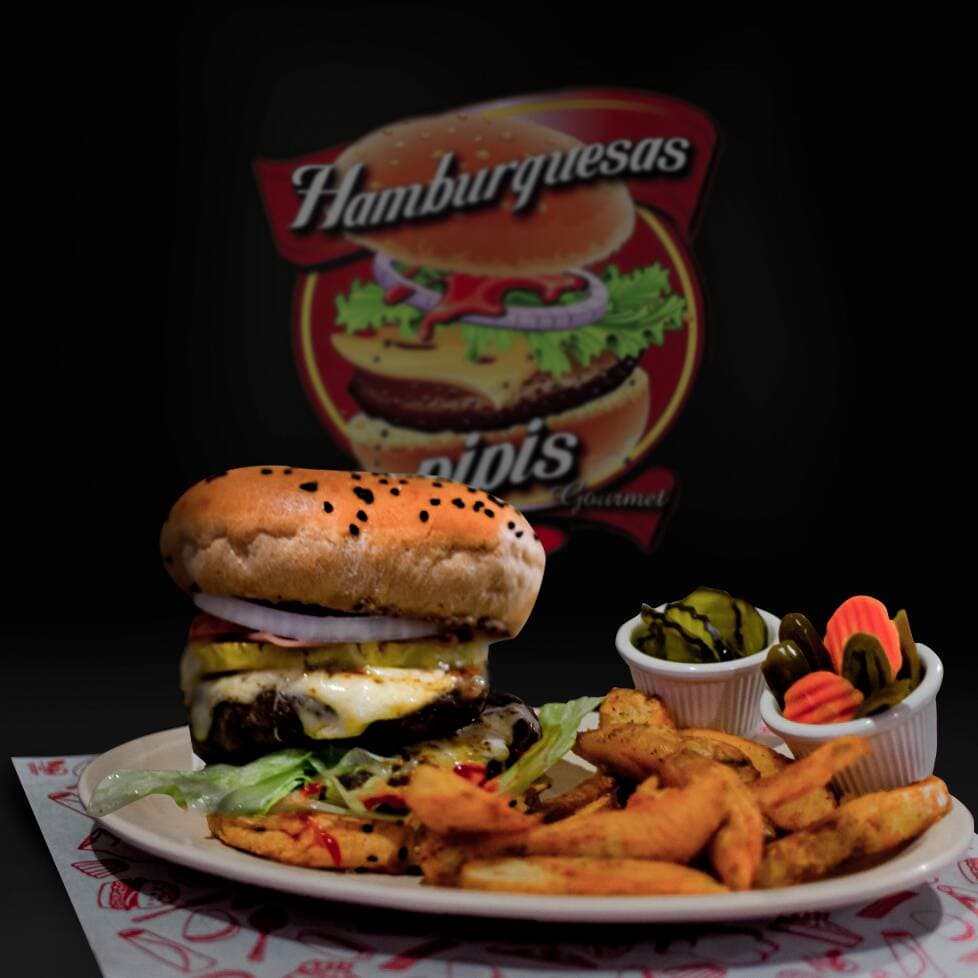 Combo- Hamburguesa Hawaina+Refresco