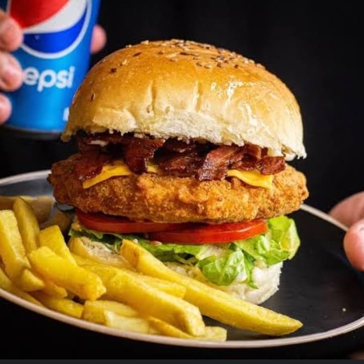 Hamburguesa de Pollo Crujiente