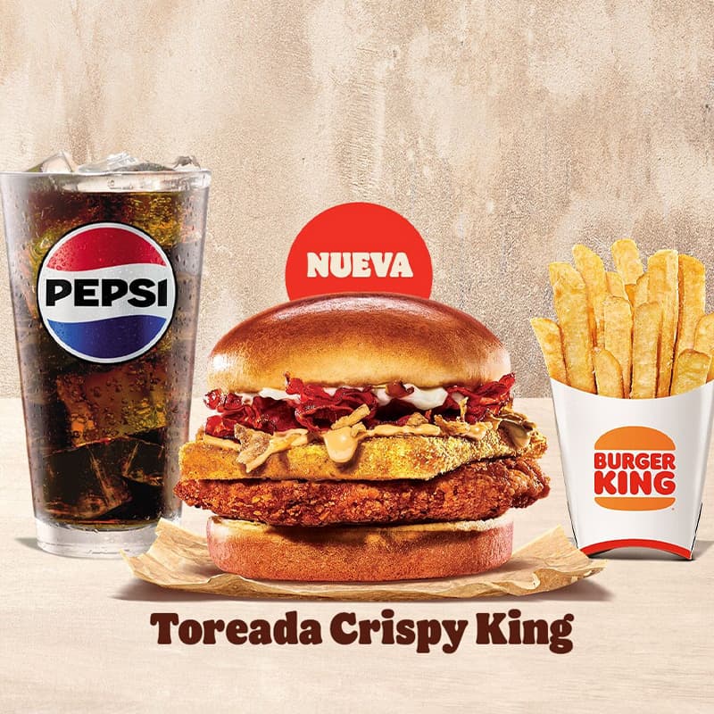 Combo Toreada Crispy King ¡Nueva!