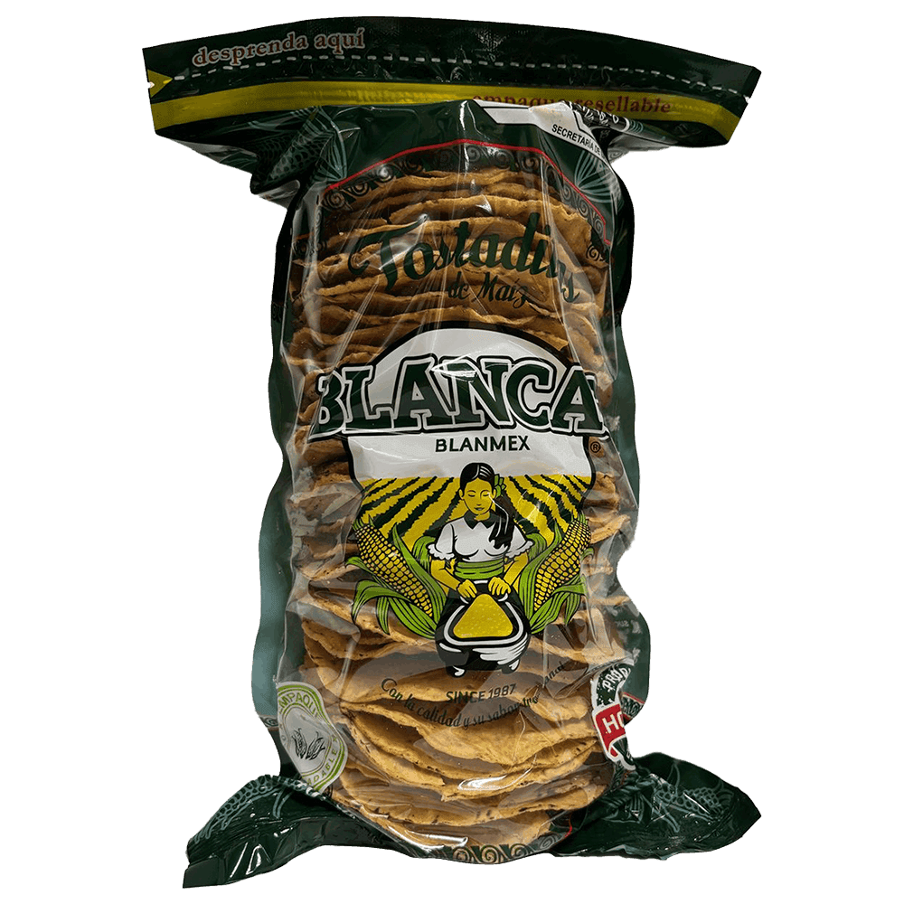 Tostadas de Maiz Blancas 380grs 40pzas