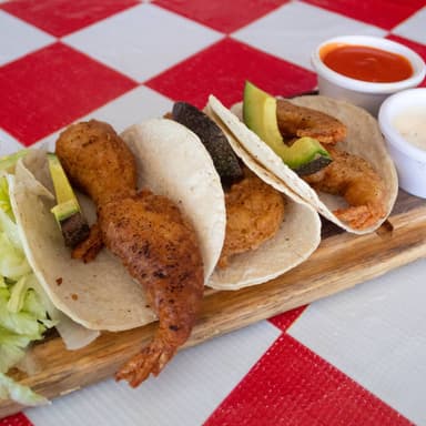 TACOS DE CAMARON