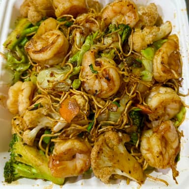 CHOP SUEY SECO CON CAMARON JUMBO