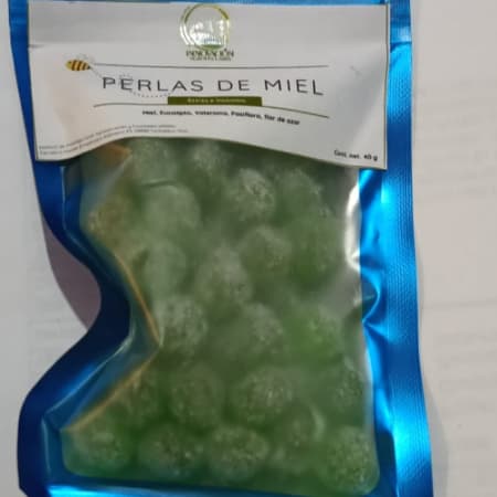 Perlas de miel verdes