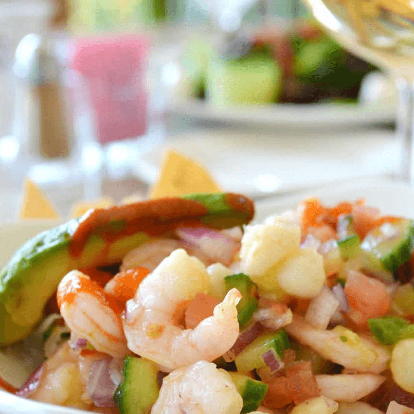 Ceviche de Camarón 1/2 Lt