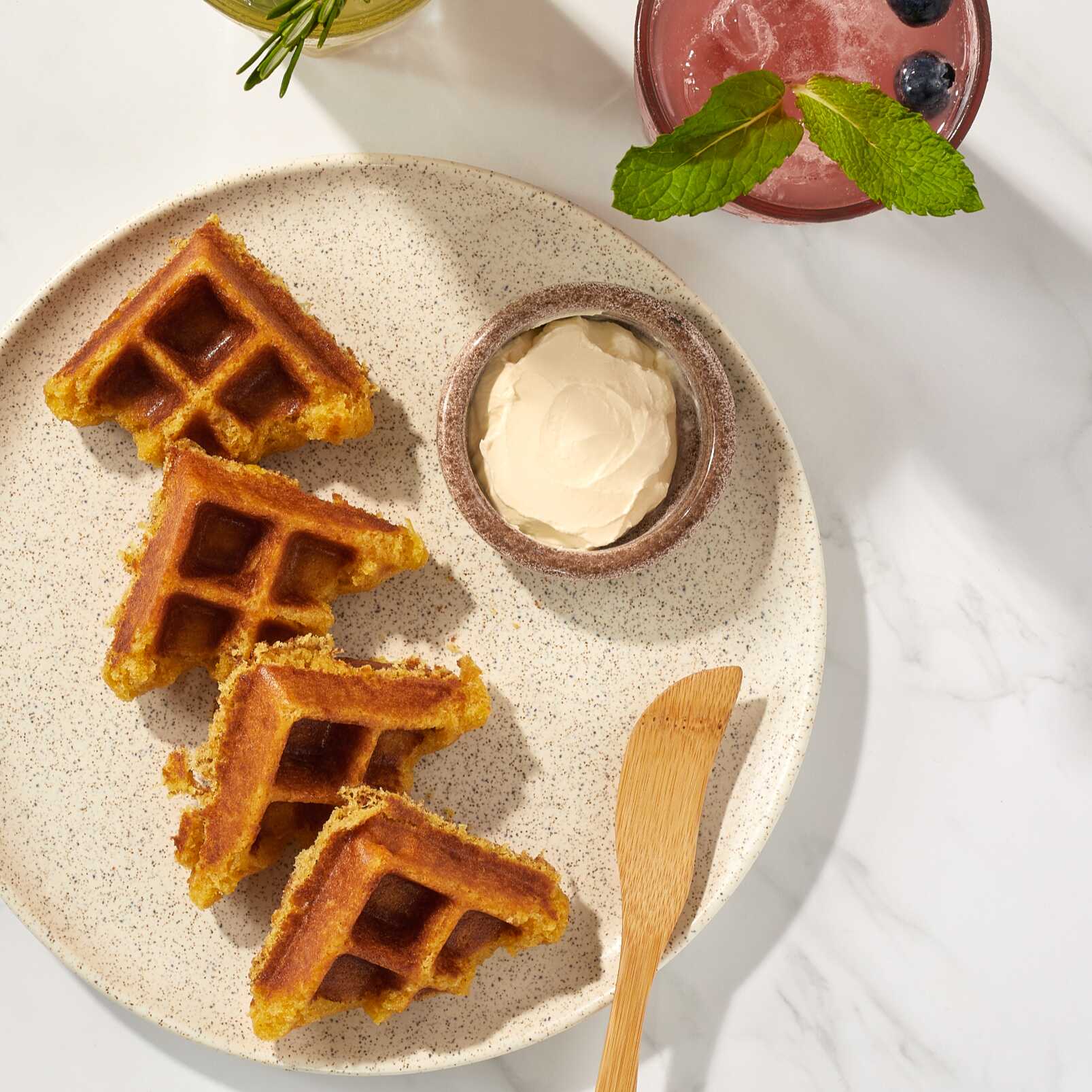 Waffle de Choclo