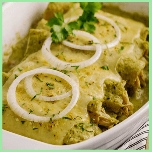 ENCHILADAS SUIZAS (3 PZAS):