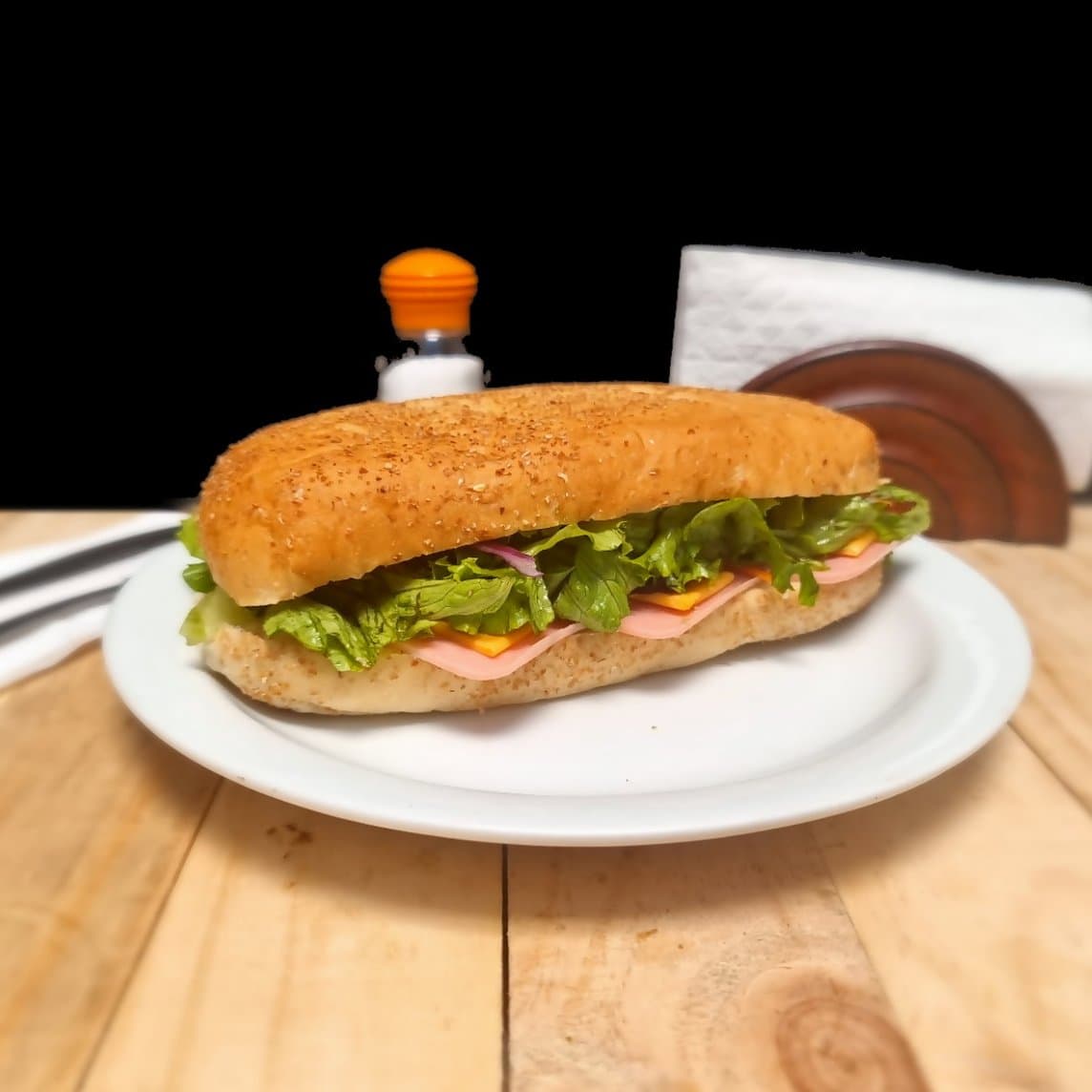 SANDWICH DE JAMON Y QUESO