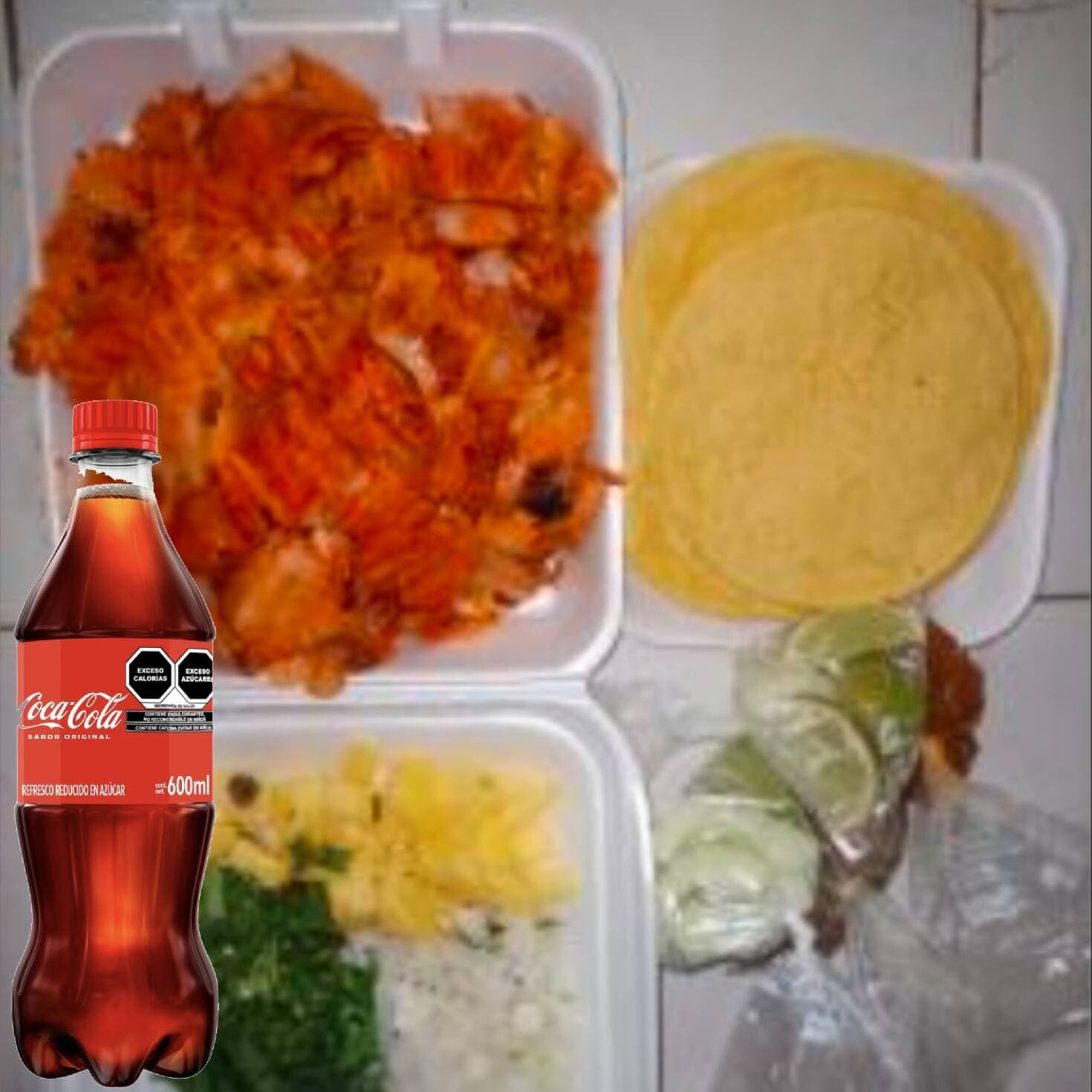 Combo-Combo Coca Cola+ 1/2 pastor+ Coca 600 ml.