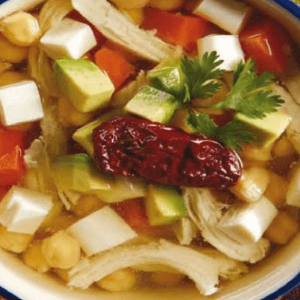 Caldo tlalpeño