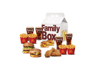 Family Box combo 4 adultos