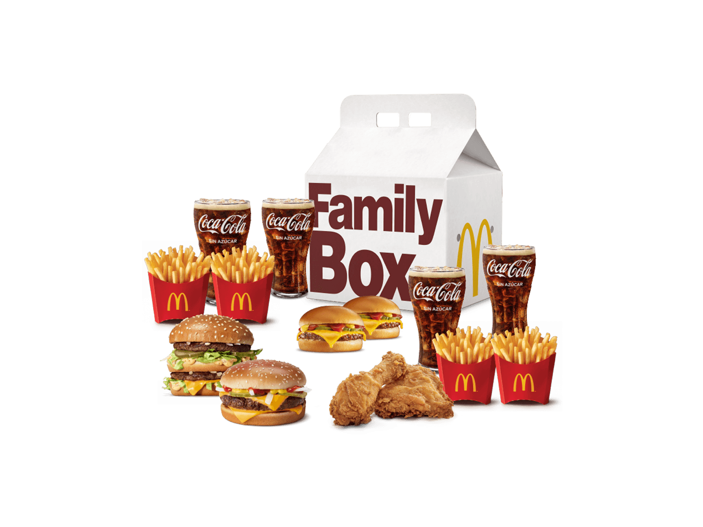 Family Box combo 4 adultos