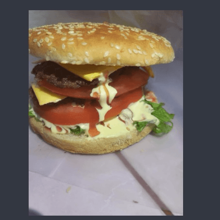 Hamburguesa Jamon y Queso