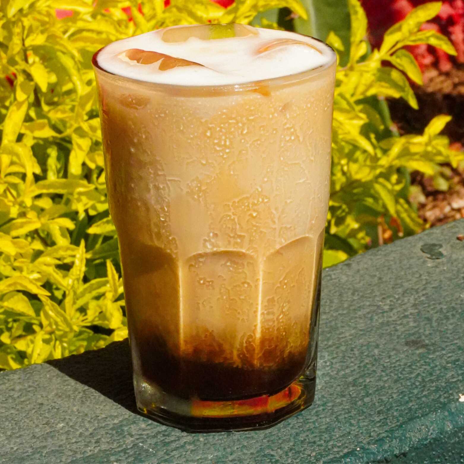 Latte Frío Jarabe de Vainilla