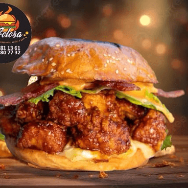 COMBO Hamburguesa con BONELESS