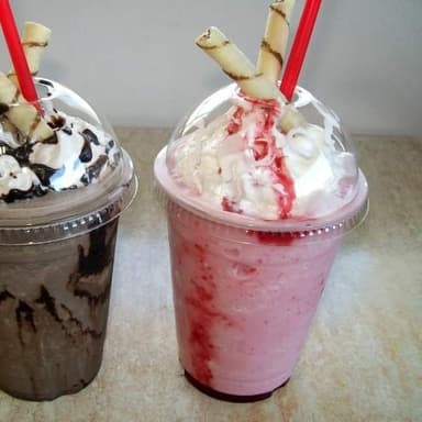 Frappe de fresa
