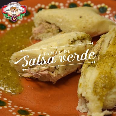 Tamal de Salsa Verde