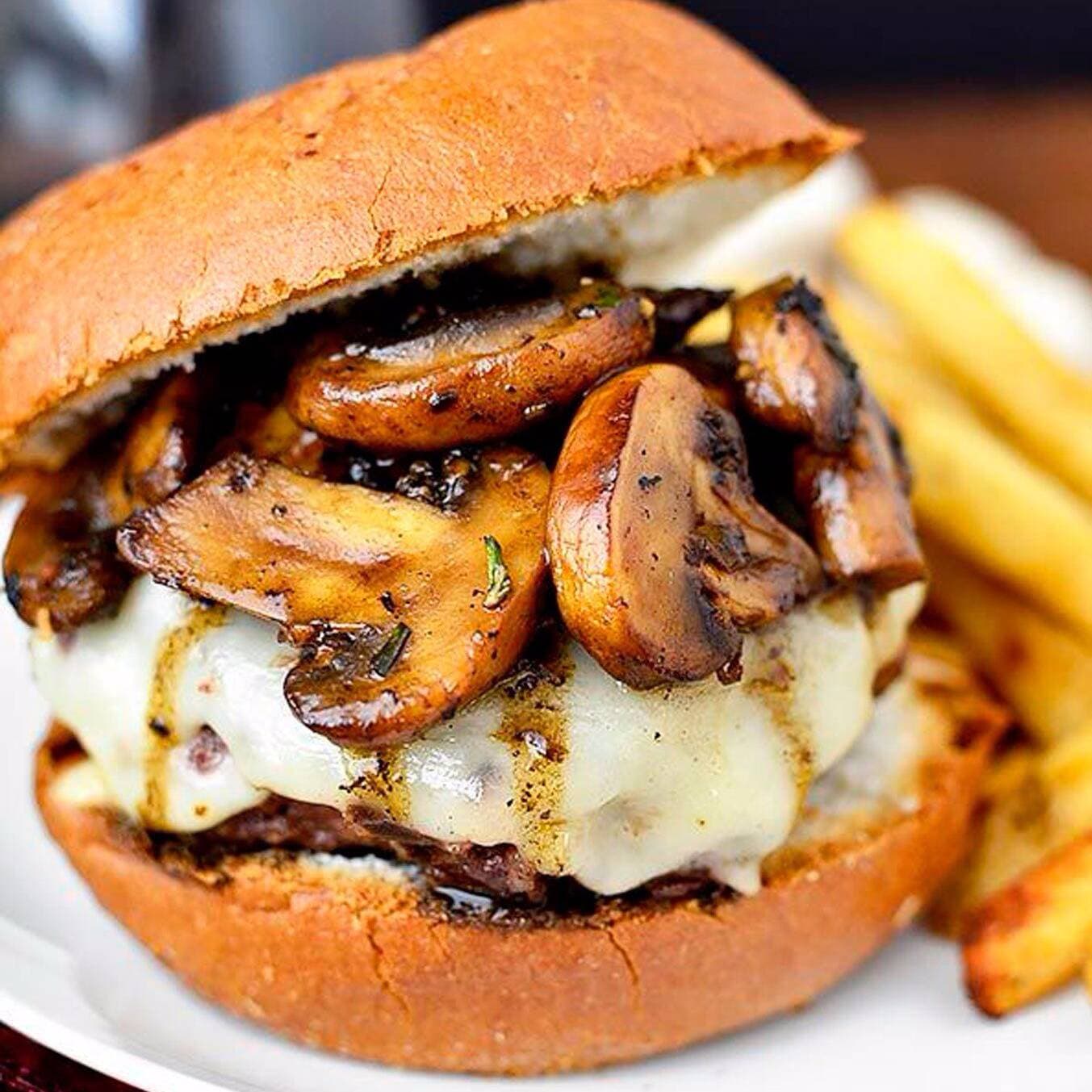 Burger champiñon