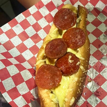 Hot Dog Pizza