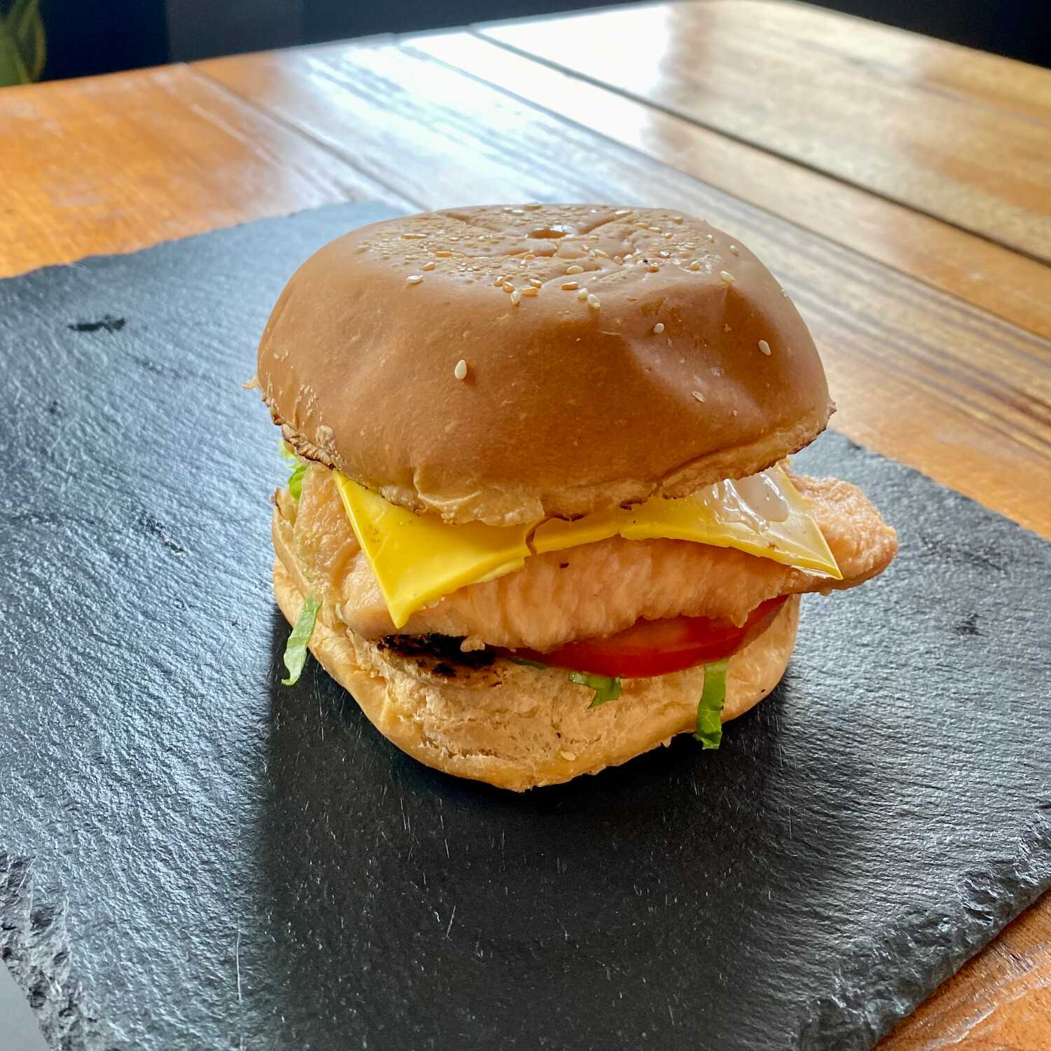 Hamburguesa de Pollo Filete