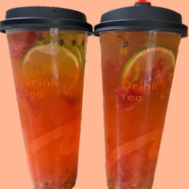 TE DE MARACUYA CON FRESA