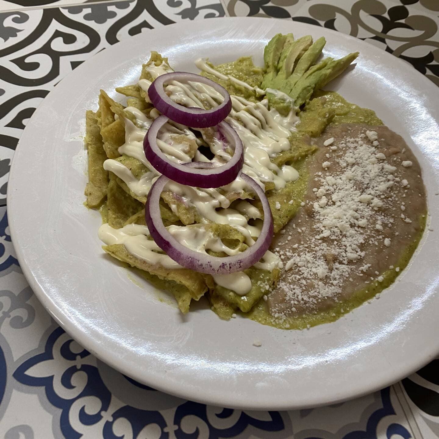 Chilaquiles en Salsa Verde
