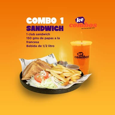 Combo 1 Sándwich