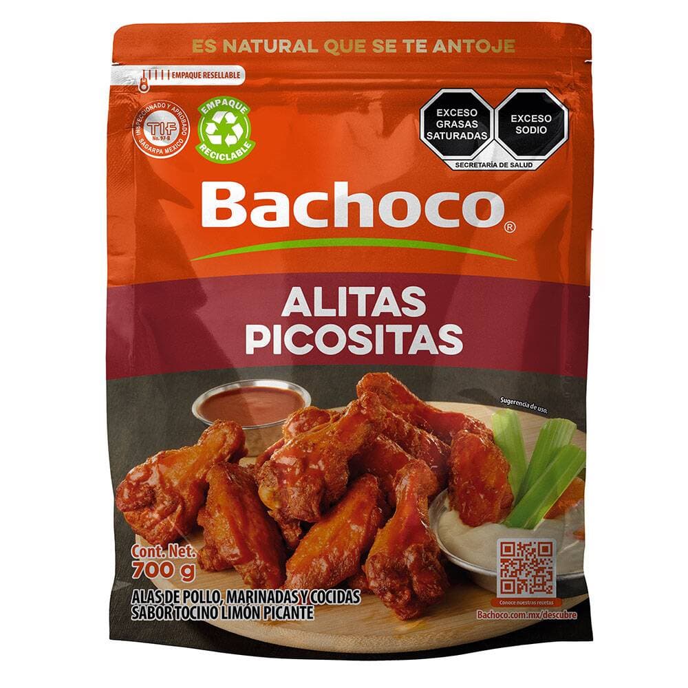 ALITAS PICOSITAS EN BOLSA CONGELADAS
