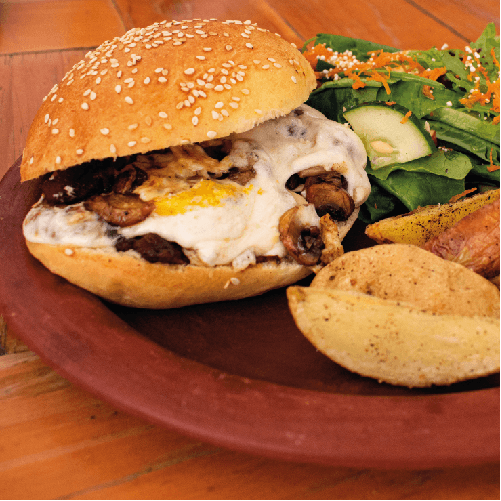 Hamburguesa de Champiñones