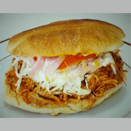 Torta Clásica de Pierna en Barbacoa *