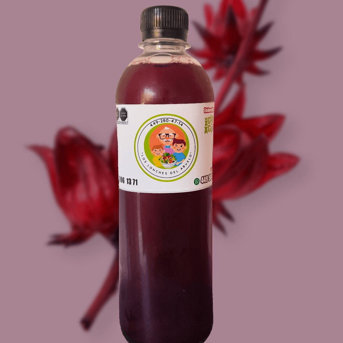 Agua de Jamaica 600 ml