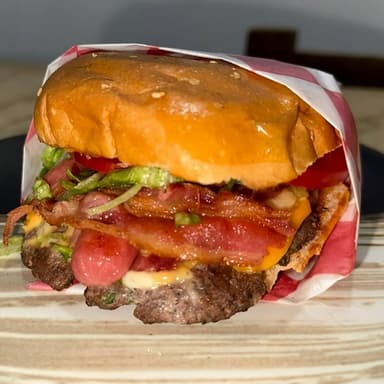 Hamburguesa de la casa