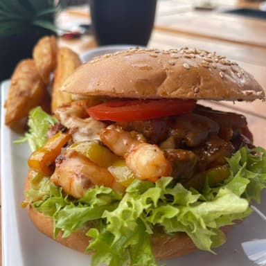 Hamburguesa de Camarón