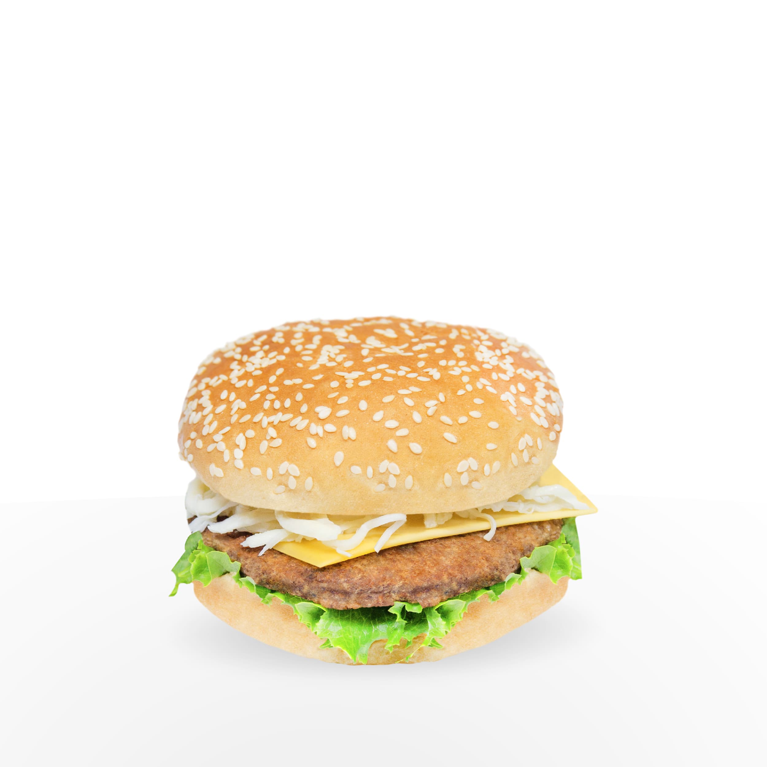 HAMBURGUESA CON QUESO MIX LUNCH