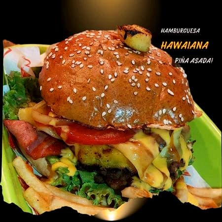 La Hawaiana con papas