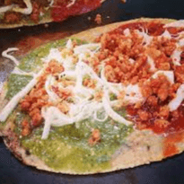 Oreja de Elefante con Chorizo
